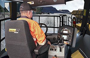 Simulator for Cat® 795F Haul Truck
