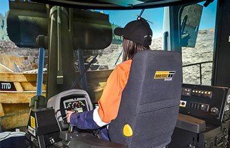 Simulator for Cat® 992K / 994H Wheel Loader