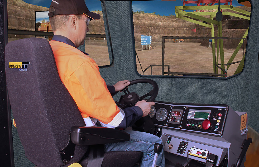 Simulator for Hitachi Haul Truck EH4500-S1 (AC)