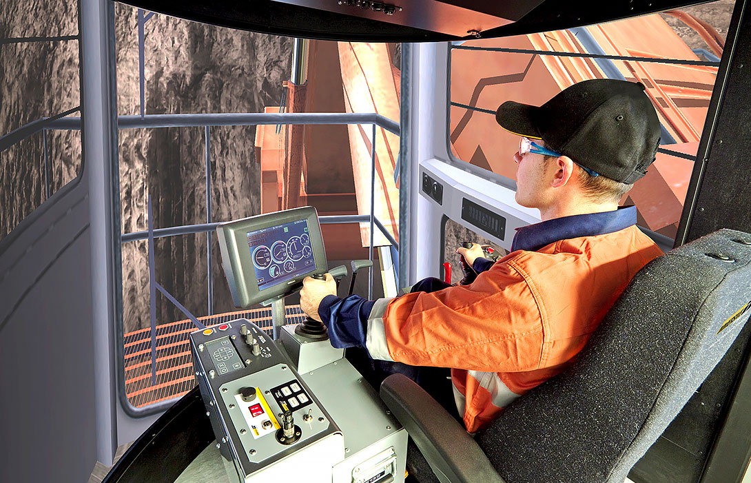 Simulator for Hitachi EX5600-6 Shovel and Excavator