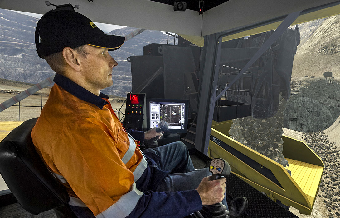 Simulator for Komatsu (P&H) 2800XPC, 4100XPC & 4800XPC Electric Rope Shovels (C-Series Controls, Centurion 6)