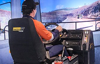 Simulator for Komatsu Haul Truck 960E-1