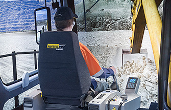 Simulator for Komatsu PC1250-8 Excavator