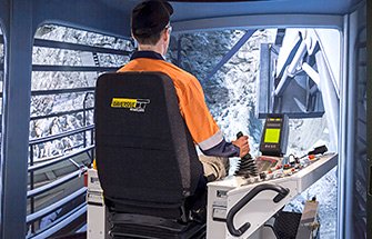 Simulator for Liebherr Excavator R9400