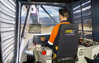 Simulator for Liebherr Shovel/Excavator R996