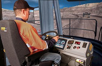 Simulator for Liebherr Haul Truck T282B