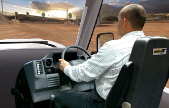 Simulator for Toyota Landcruiser Light Vehicle
