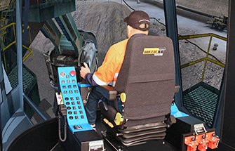 Simulator for P&H Rope Shovel 2800XPA, 4100A