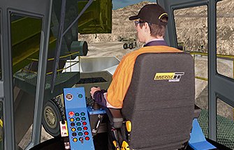 Simulator for P&H Rope Shovel 2800XPA, 4100XPB, 4100BOSS