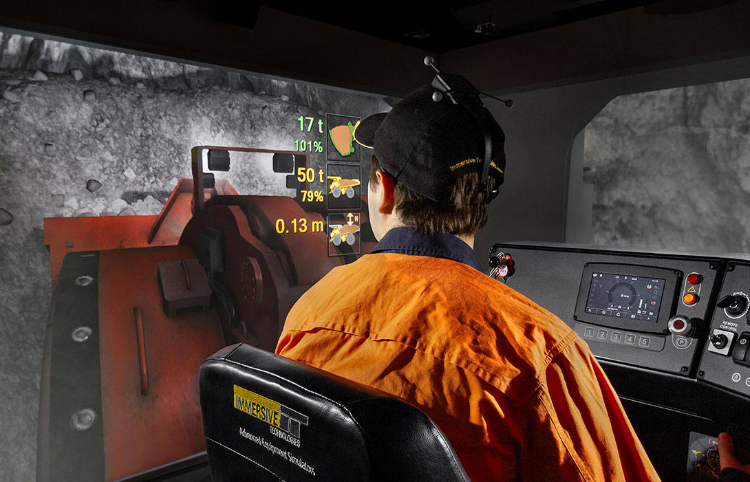 Simulator for Sandvik Toro™ Underground Loader LH517i