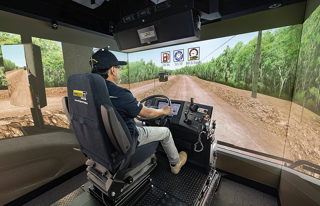 Simulator for Scania G540 Light Truck (Articulated)