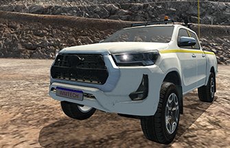 Simulator for Toyota Hilux Light Vehicle (Left Hand Drive)