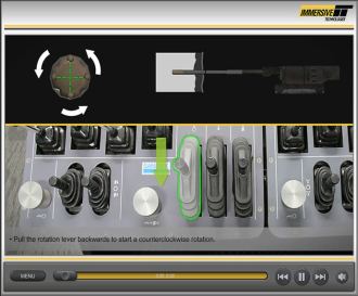 Sandvik DD421 Jumbo Drill - Rotation