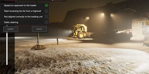 Interactive training scenarios