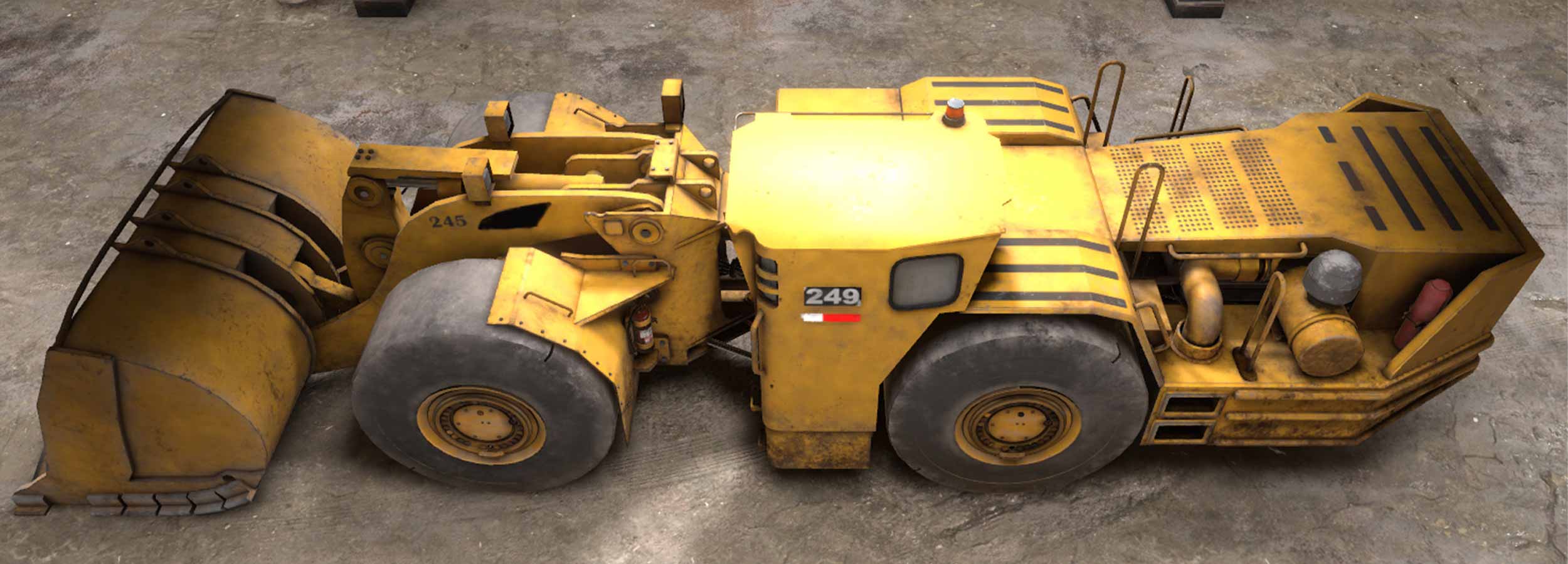 Caterpillar&reg; R1700G Underground Loader