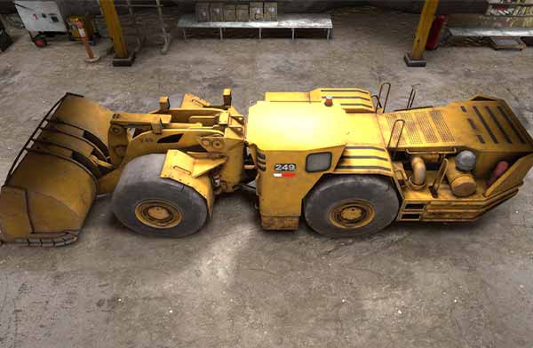 Caterpillar&reg; R1700G Underground Loader