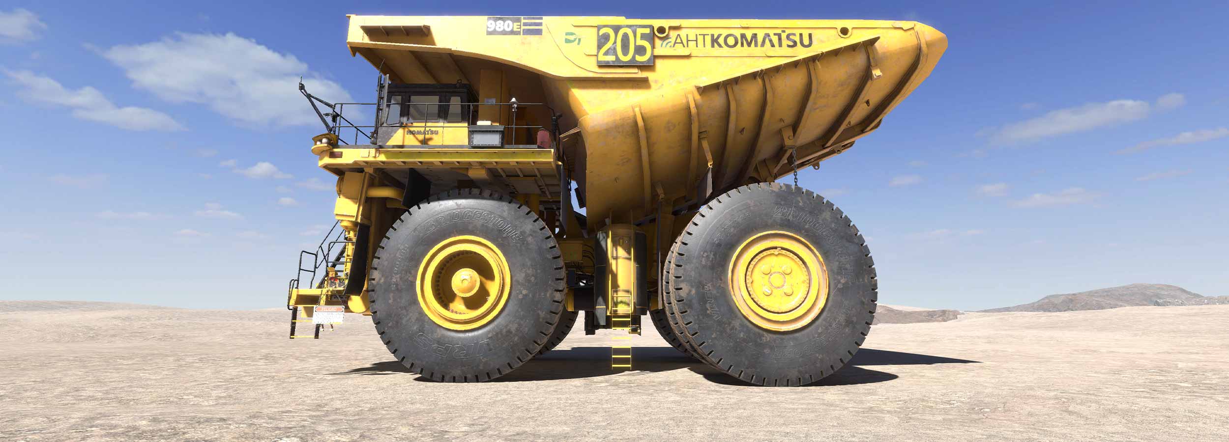 Komatsu 980E-5 Haul Truck