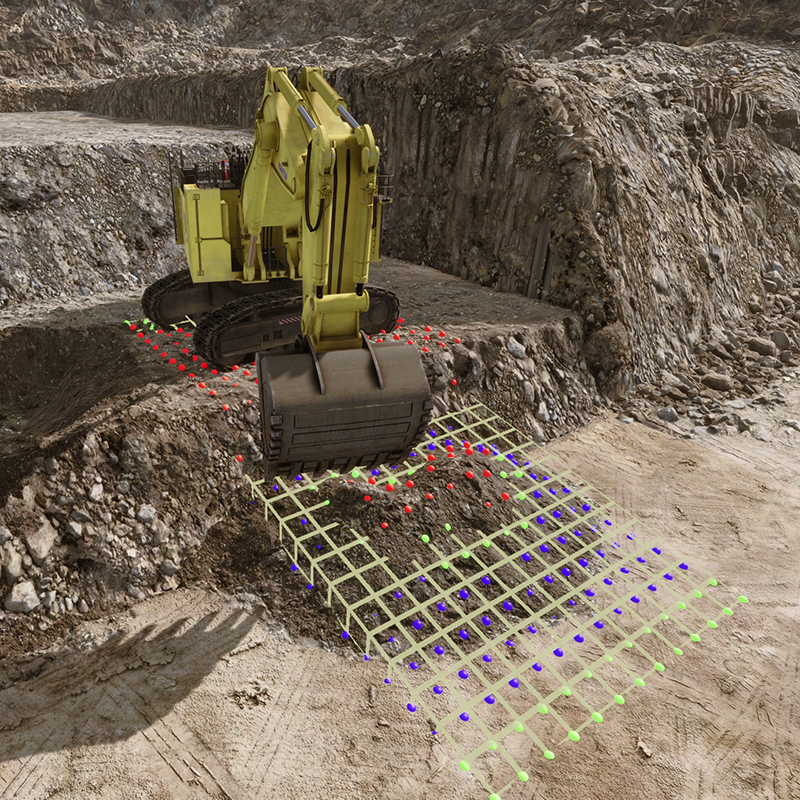 Mining construction equipment for training excellence