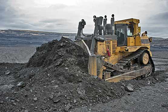 Dozer stockpiling
