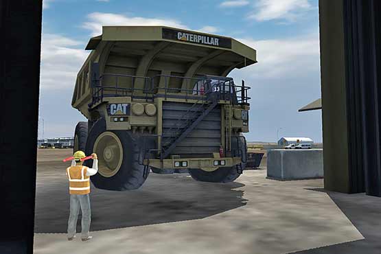 Green operator training in simulator